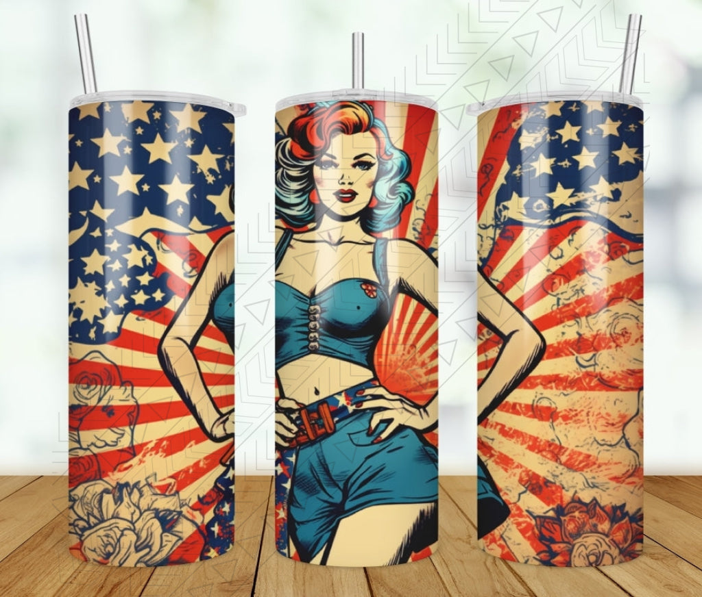 American Woman Tumbler