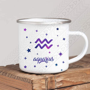 Aquarius Enamel Mug Mug