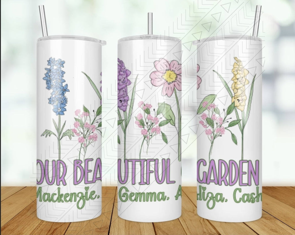 Beautiful Garden Tumbler