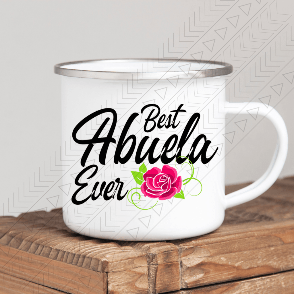 Best Abuela Enamel Mug Mug