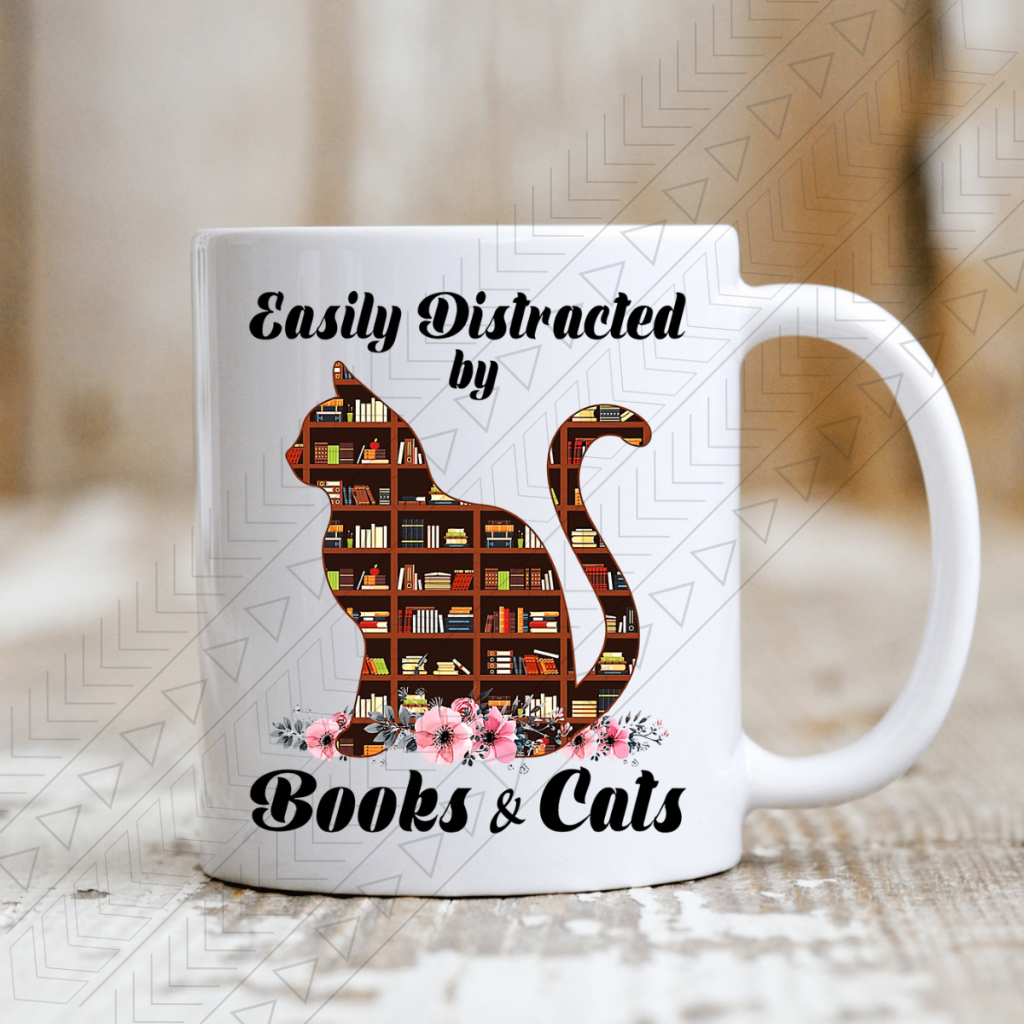 Books And Cats Mug