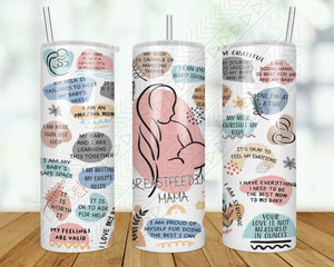 Breastfeeding Affirmation Tumbler 20Oz