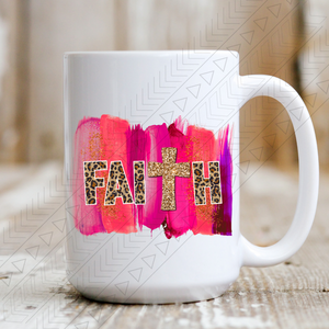 Brush Stroke Faith Mug