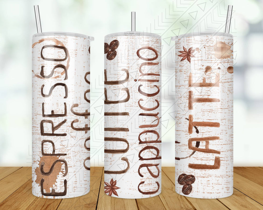 Coffee Words Tumbler