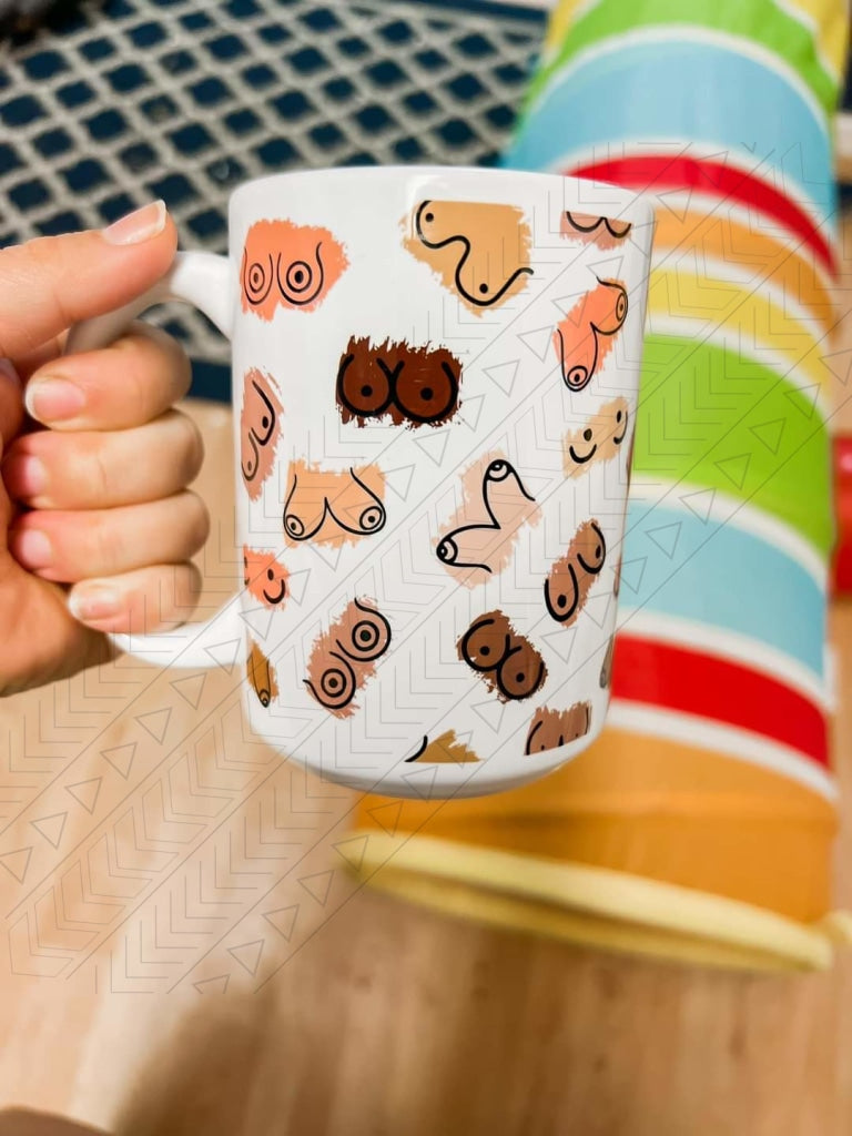 Colorful Boobs Mug