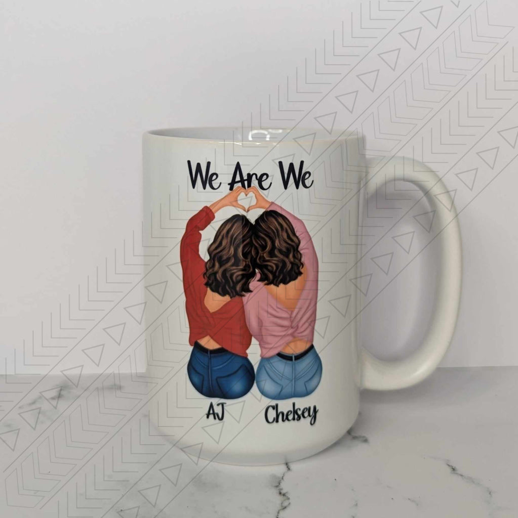 Custom Heart Hands Mug