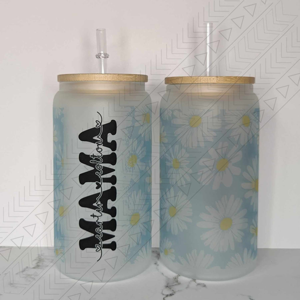 Daisy 2 Personalized Glass Can