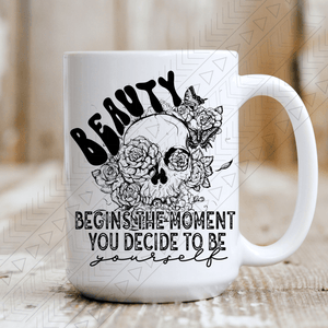 Decide To Be Yourself Mug