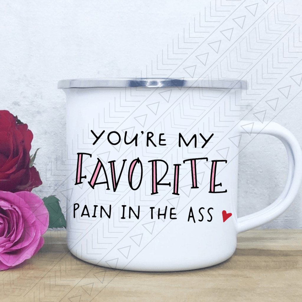 Favorite Pain Enamel Mug Mug