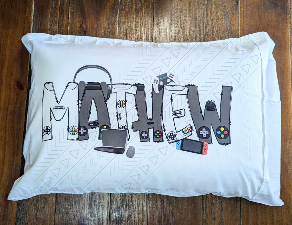 Gamer Pillowcase Personalized Pillowcases