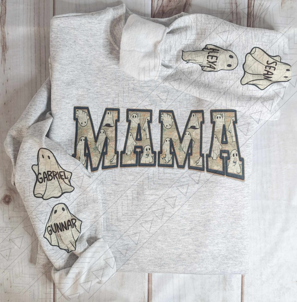 Ghost Mama Sweatshirt (Custom) Shirts & Tops