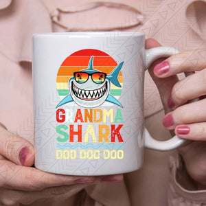 Grandma Shark Mug