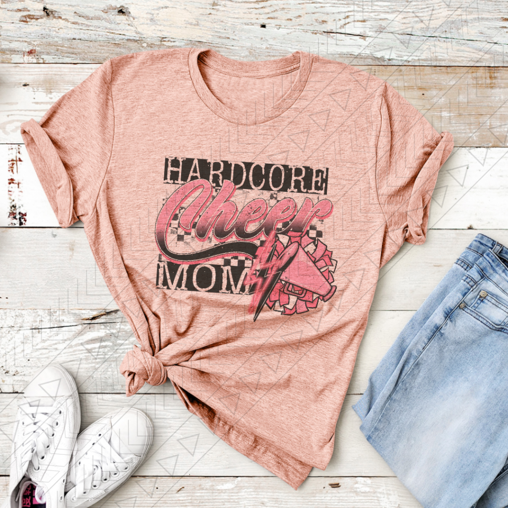 Hardcore Cheer Mom Shirts & Tops