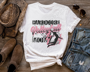 Hardcore Volleyball Mom Shirts & Tops