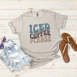 Retro Iced Coffee Please Shirts & Tops