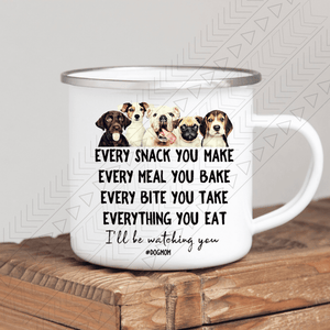 Ill Be Watching You Enamel Mug Mug