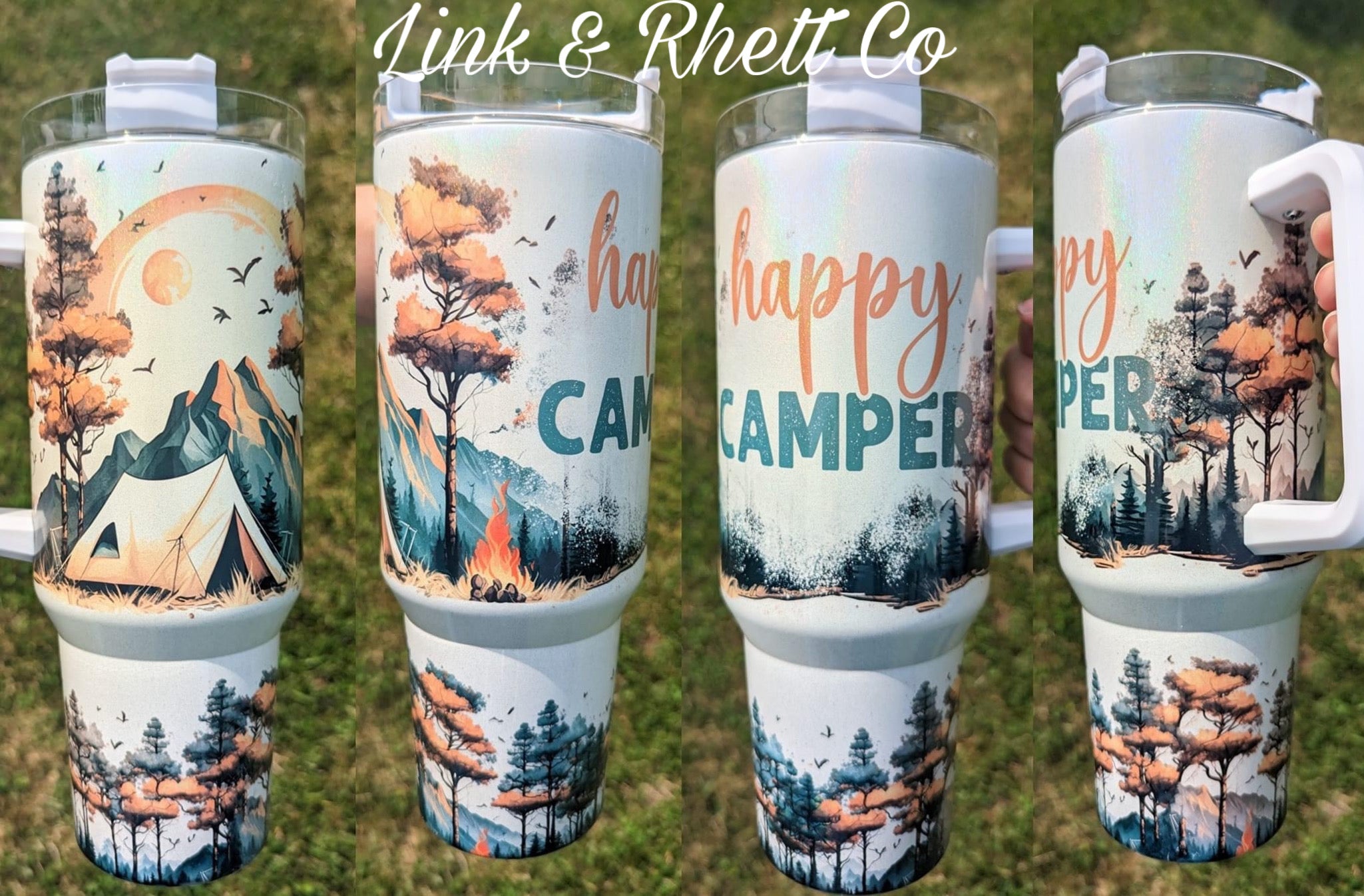 Happy Camper 40oz Tumbler