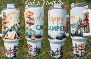 Happy Camper 40oz Tumbler