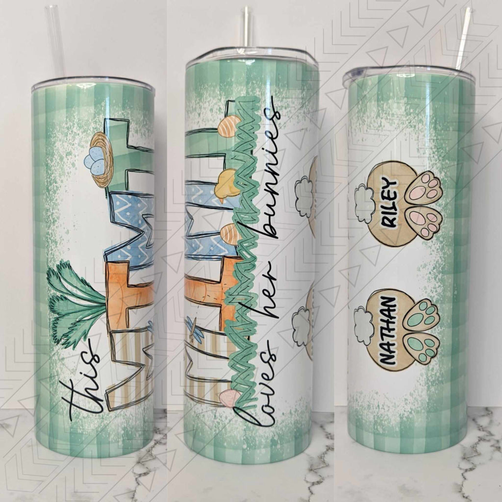 Mama Bunny *Custom Name* Tumbler