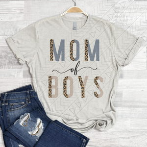 Mom Of Boys Tee Shirts & Tops