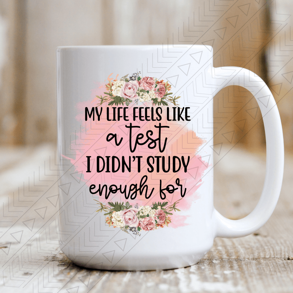 My Life Feels Like A Test Mug