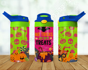 No Tricks Just Treats Kids Bottle