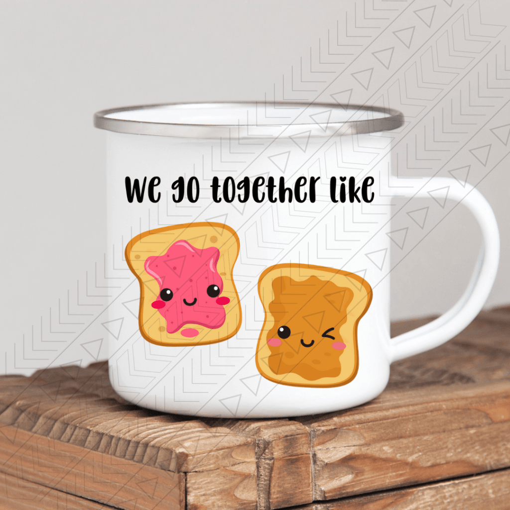 Peanut Butter & Jelly Enamel Mug Mug