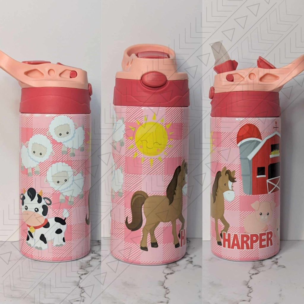 Pink Farm Kid’s Bottle