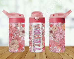 Pink Floral Kid’s Bottle