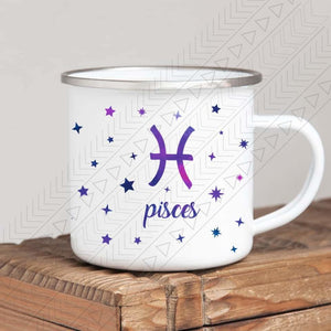 Pisces Enamel Mug Mug