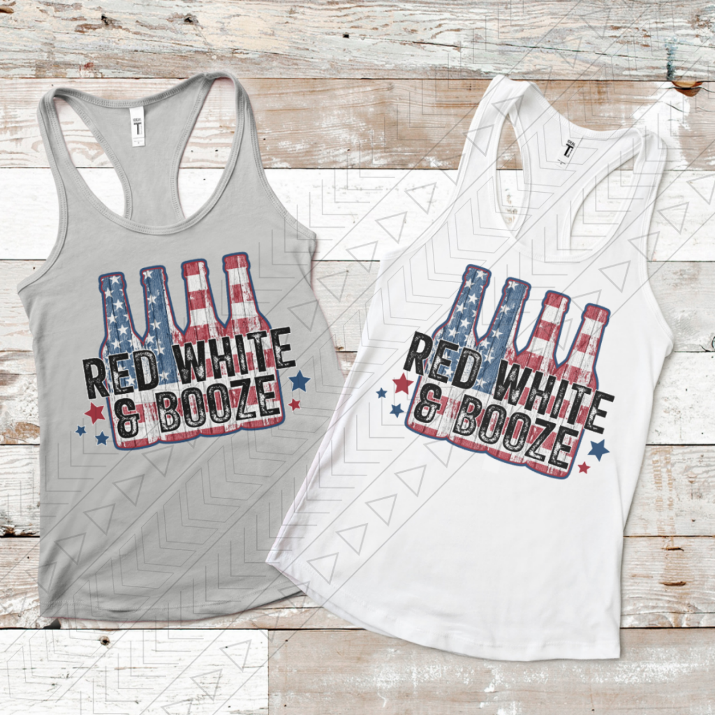 Red White And Booze Shirts & Tops