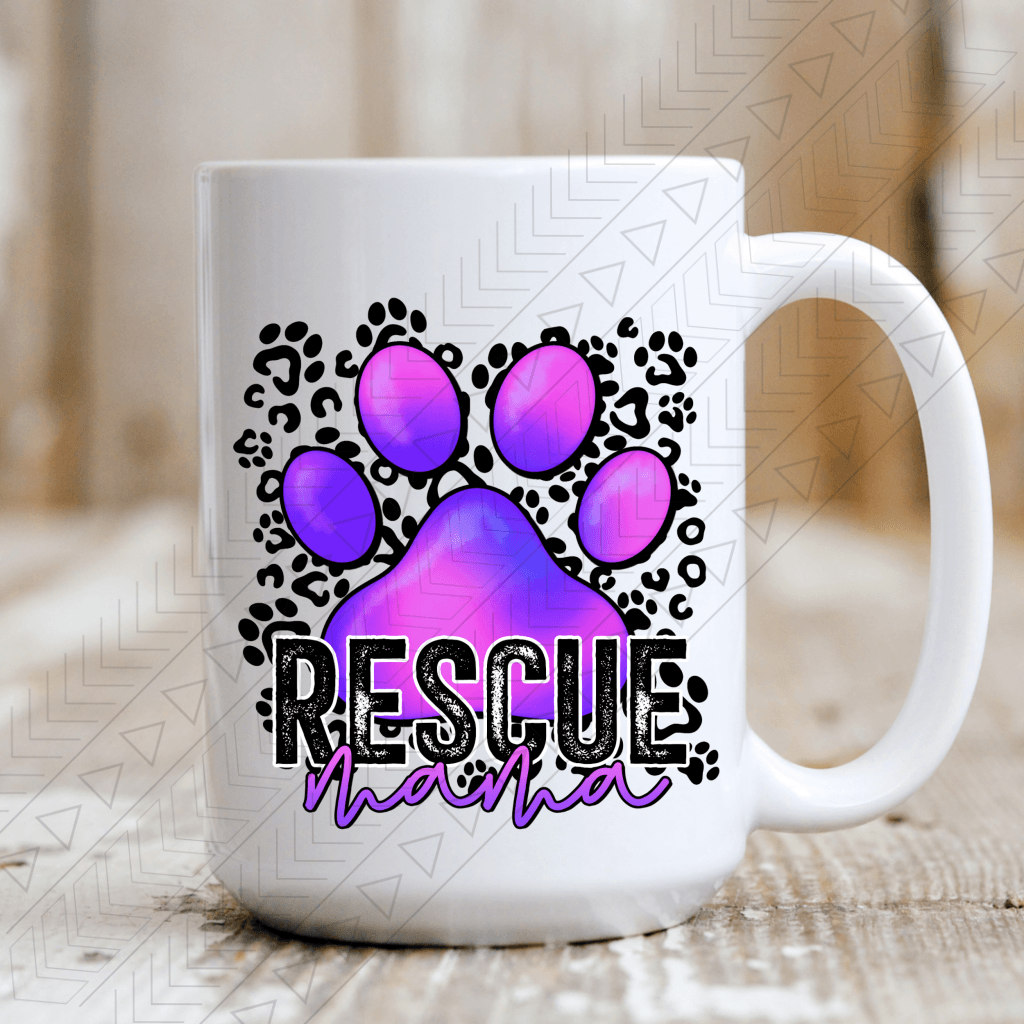 Rescue Mama Ceramic Mug 15Oz Mug