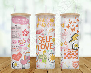 Retro Self Love Tumbler