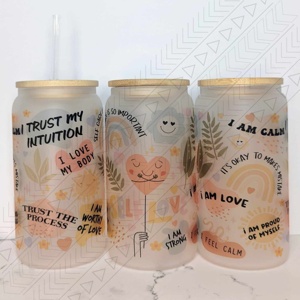 Self Love Glass Can