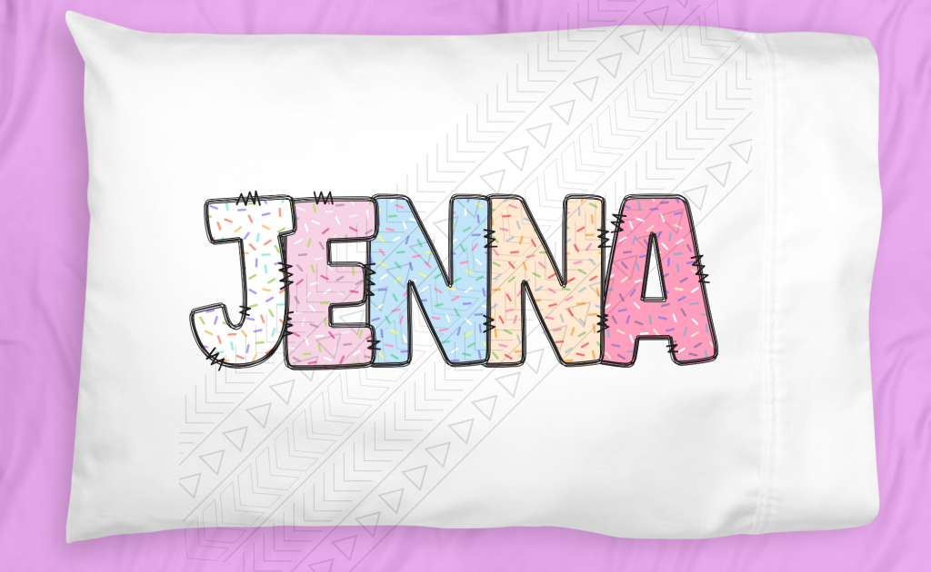 Sprinkles Pillowcase Personalized Pillowcases