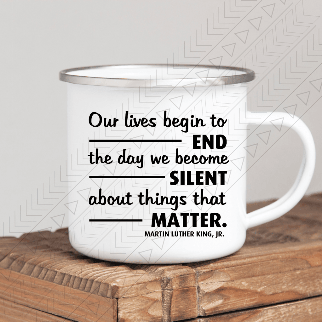 Things That Matter Enamel Mug Mug