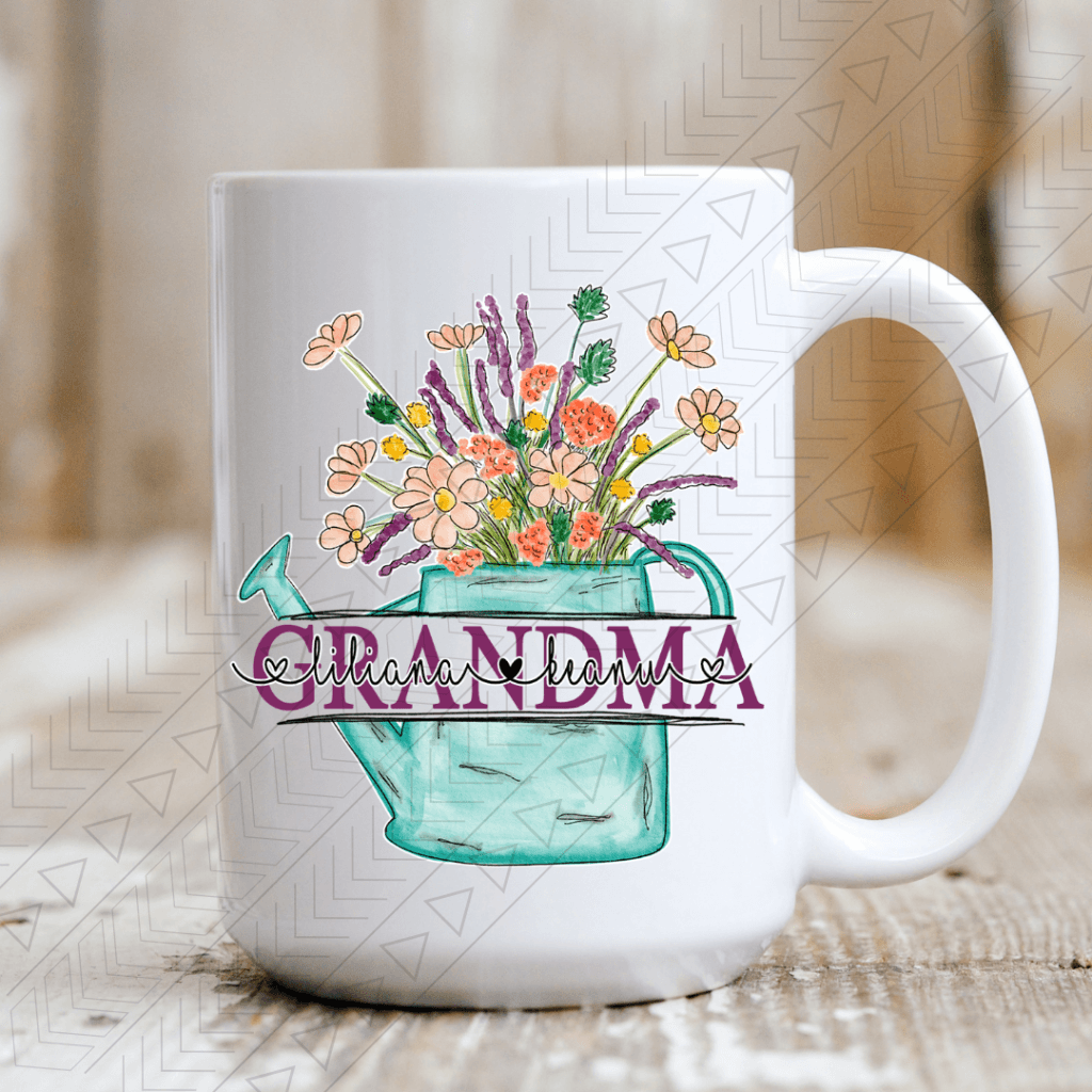 Watering Can Custom Mug