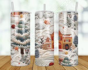 Winter Wonderland 3D Tumbler