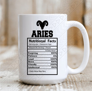 Zodiac Nutrition Mug