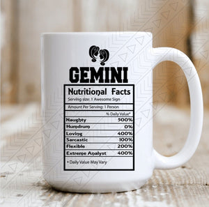 Zodiac Nutrition Mug