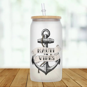 Nauti Vibes Glass Tumbler