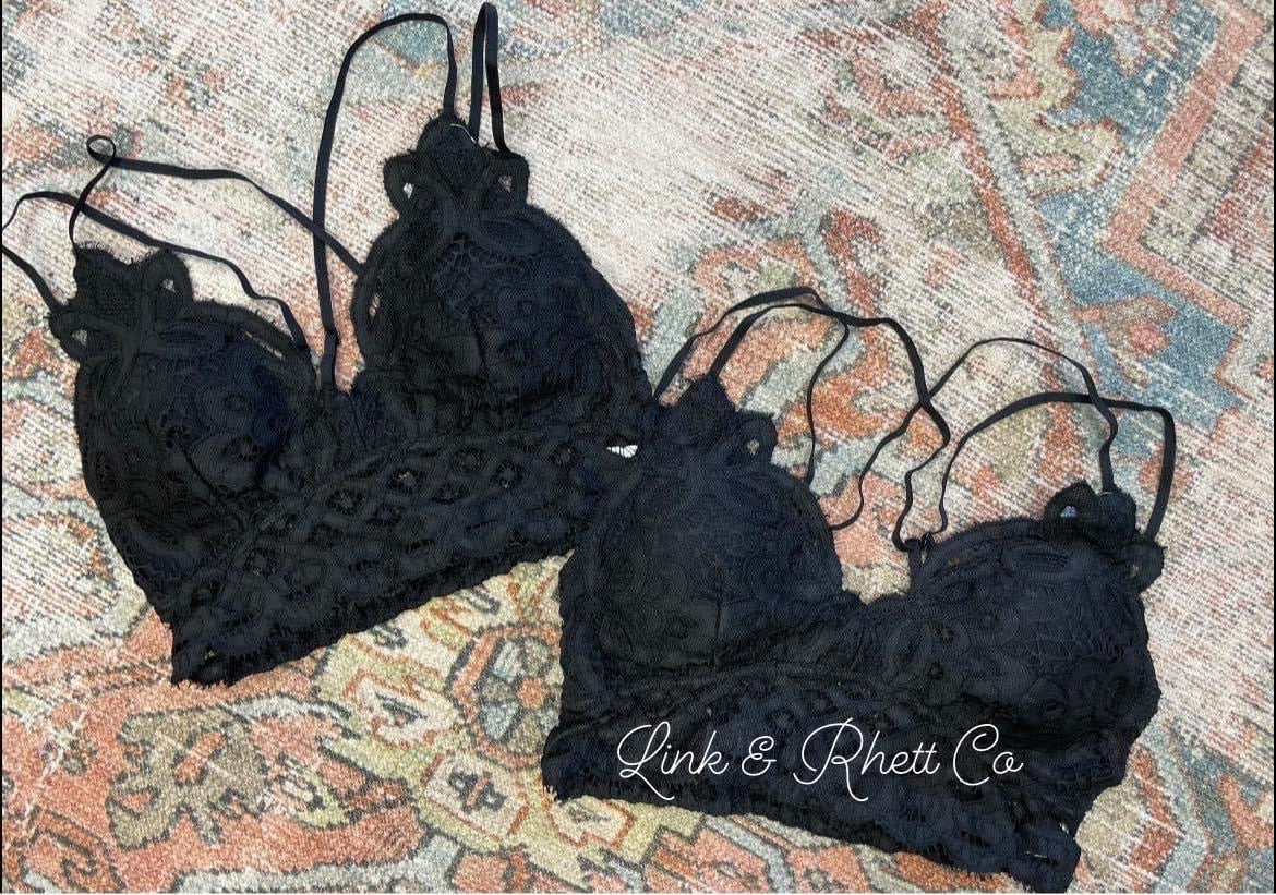 Black Lace Bralette