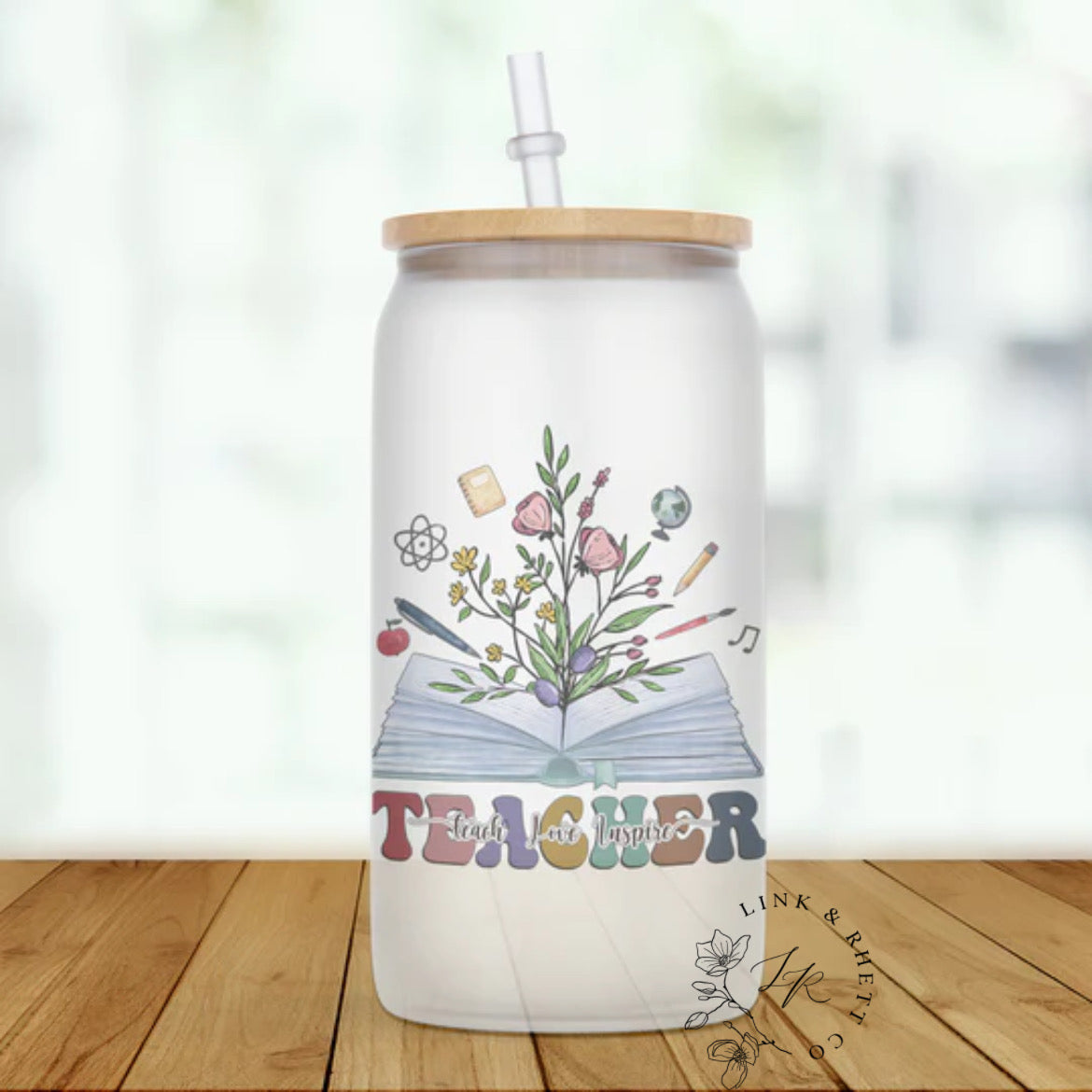 Teacher Glass Tumbler